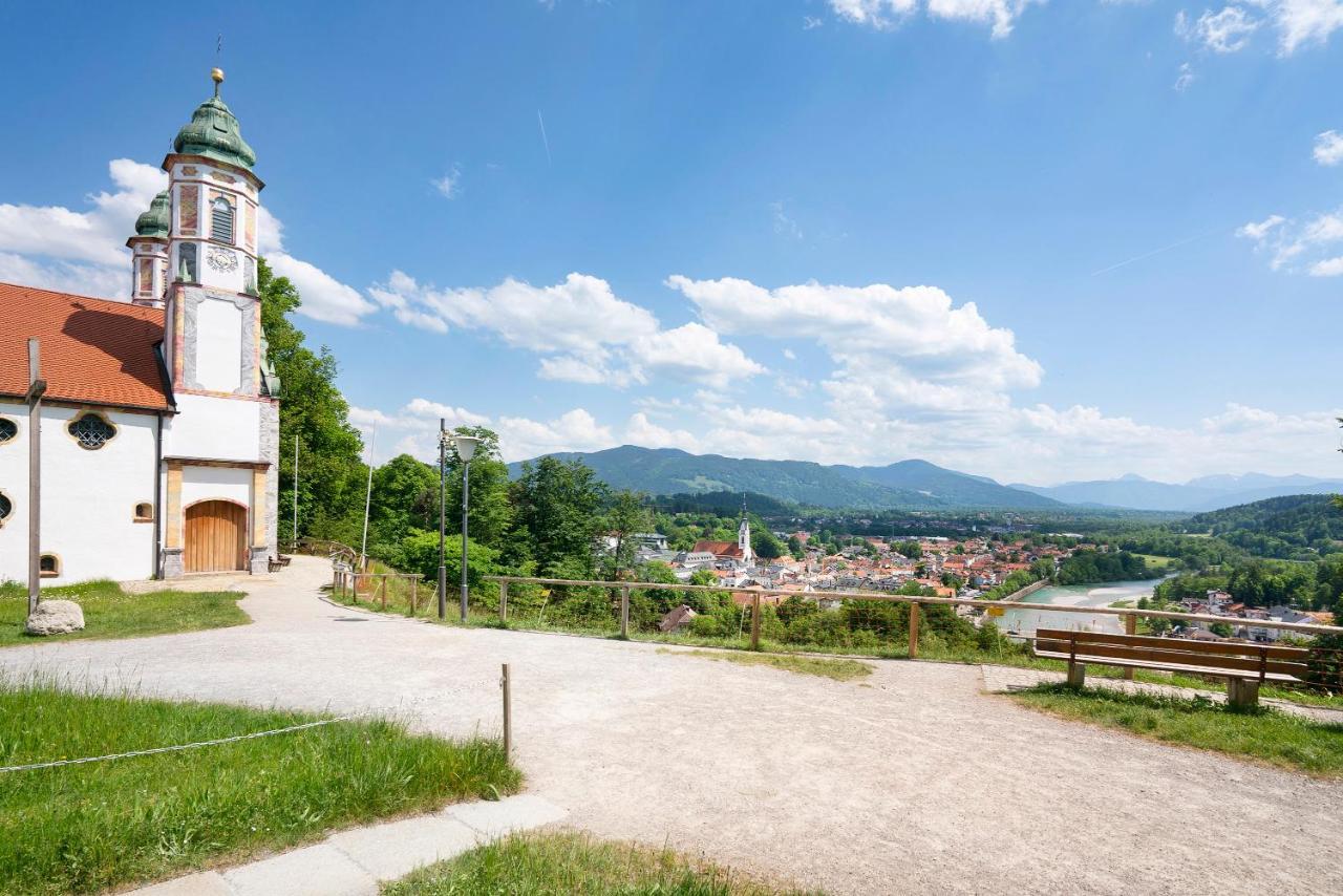 Ferienwohnung Schwaiger Almblick Bad Tölz Esterno foto